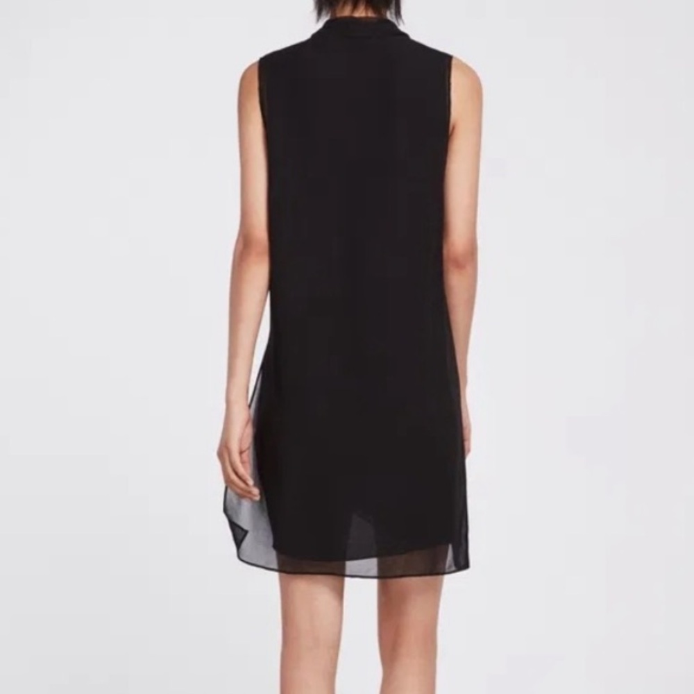 All Saints Black Mini Dress - Picture 3 of 7